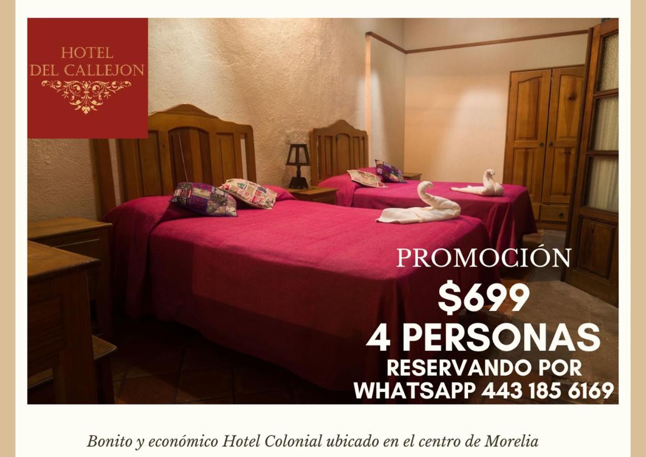 Hotel Morelia Callejon Exterior foto